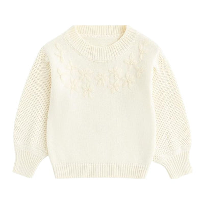 Arilas Cute Baby Girl Winter Knit Sweater